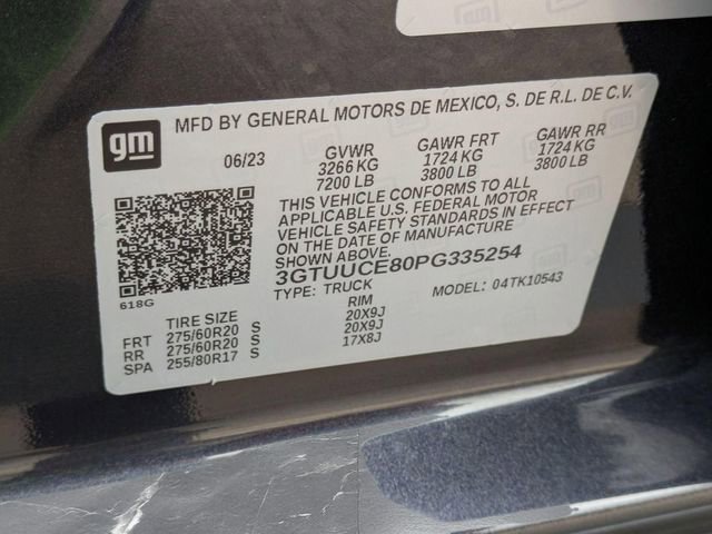 Used 2023 GMC Sierra 1500 Elevation w/ LPO, Elevation Black Package image 30