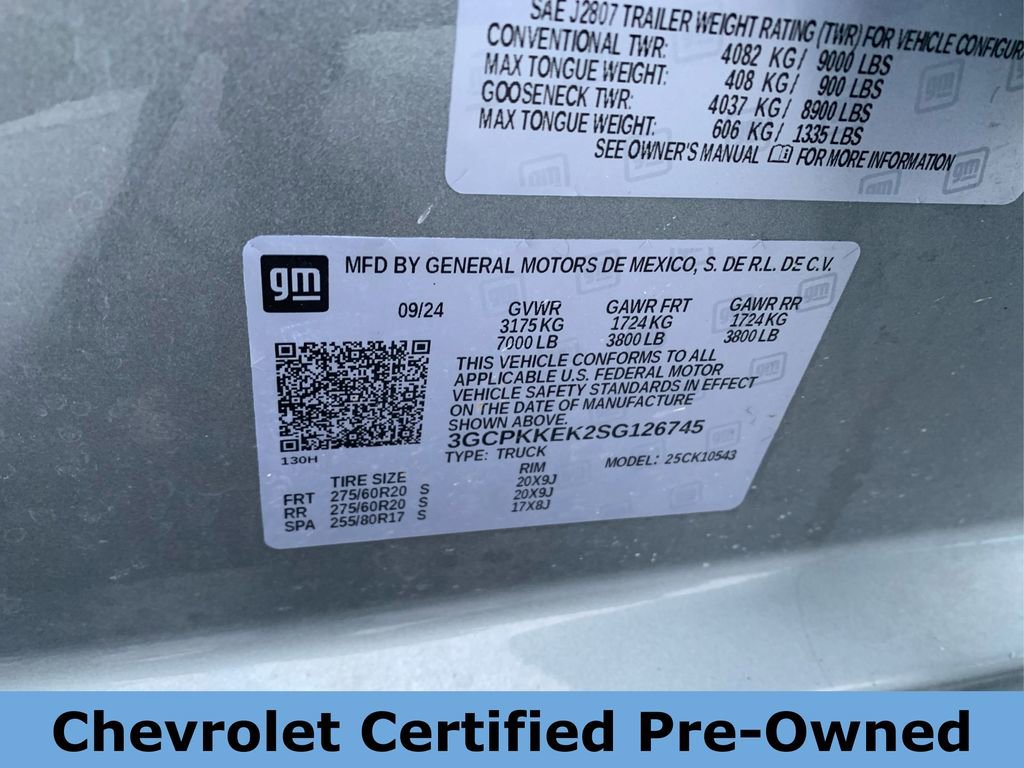 Certified 2025 Chevrolet Silverado 1500 LT image 20