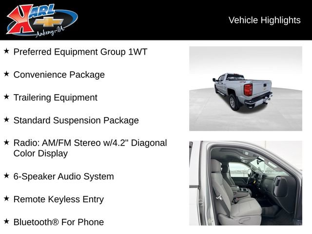 Certified 2017 Chevrolet Silverado 3500 W/T w/ WT Convenience Package image 2