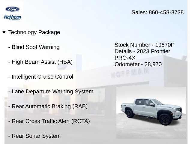 Used 2023 Nissan Frontier PRO-4X w/ Pro-4X Premium Package AWD/4WD image 20