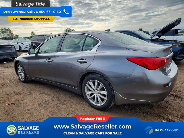 Used 2015 INFINITI Q50 Premium w/ Deluxe Touring Package AWD/4WD image 3