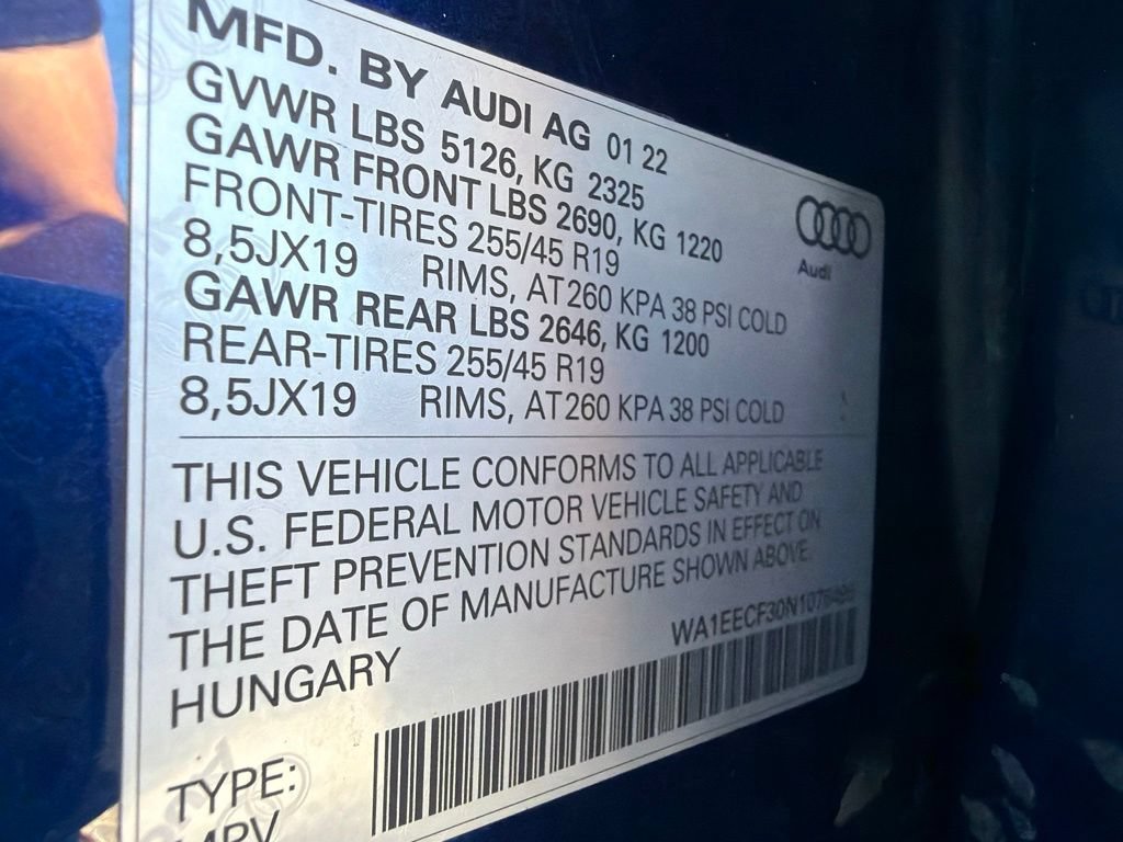 Used 2022 Audi Q3 2.0T Premium Plus AWD/4WD image 13