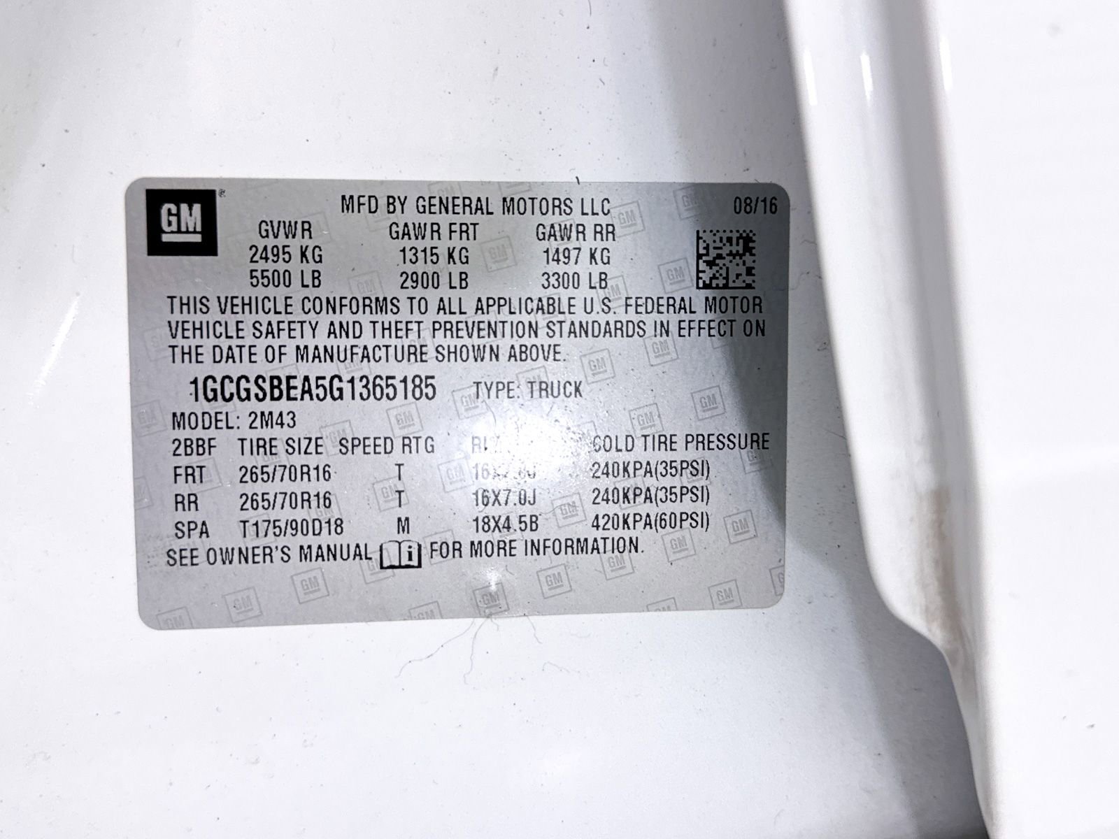 Used 2016 Chevrolet Colorado W/T w/ WT Convenience Package image 33