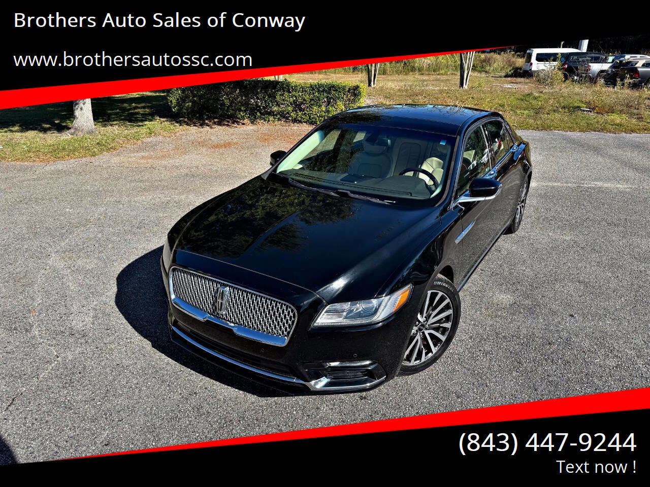 Used 2017 Lincoln Continental Select