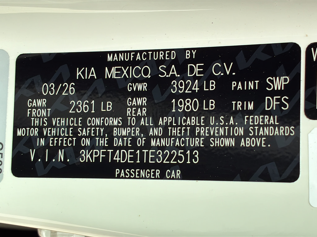 New 2026 Kia K4 FWD image 29
