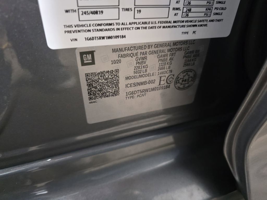 Used 2021 Cadillac CT5 Premium Luxury w/ Technology Package image 35