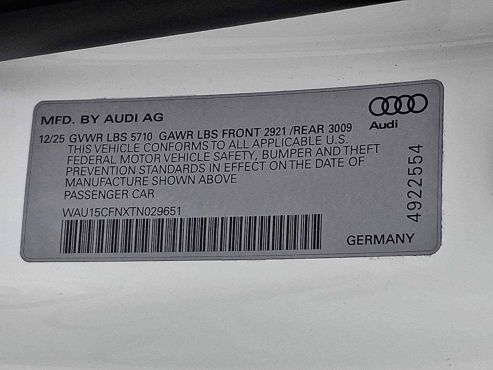 New 2026 Audi A6 Premium image 22