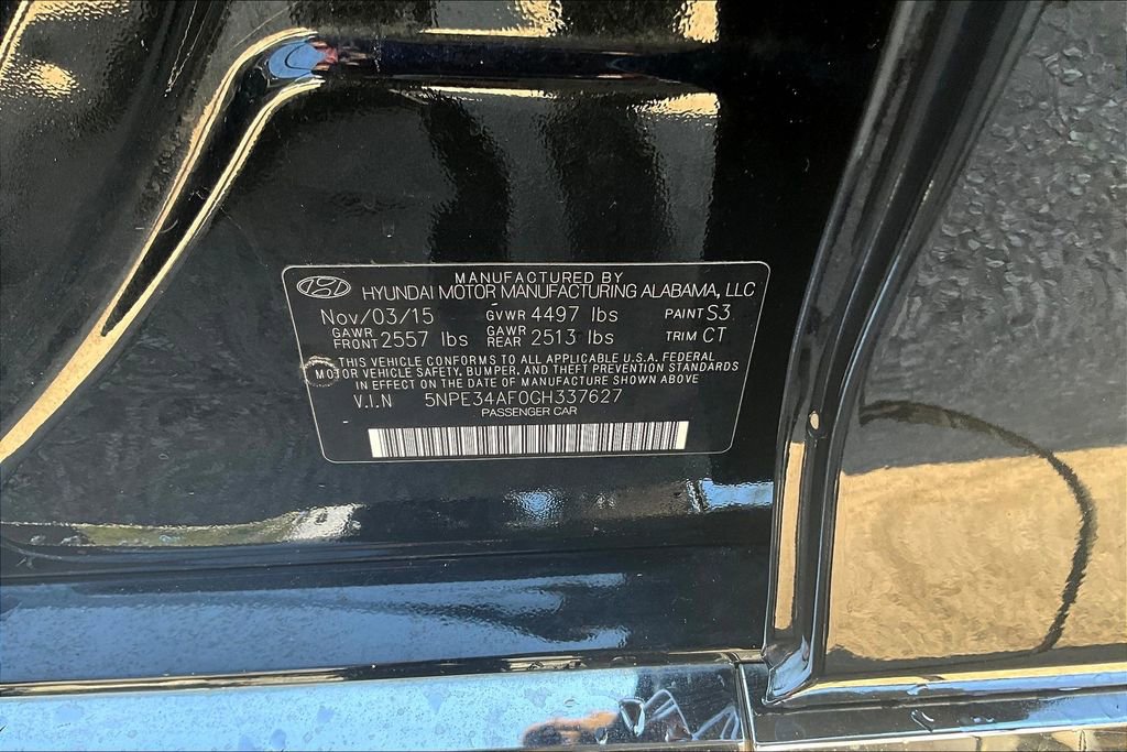 Used 2016 Hyundai Sonata Limited w/ Cargo Package image 19