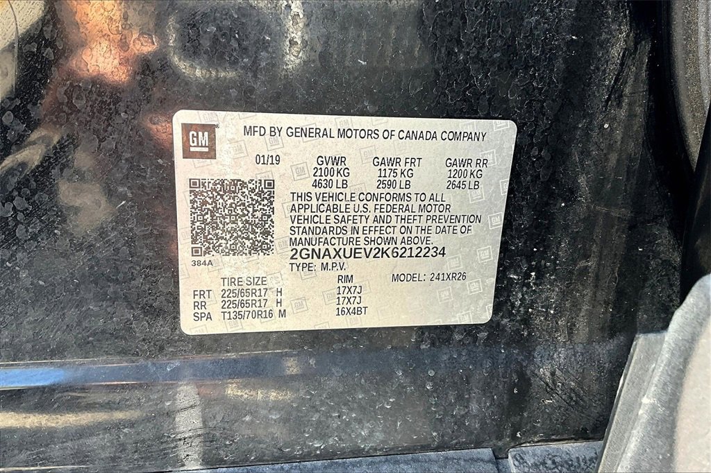 Used 2019 Chevrolet Equinox LT image 35