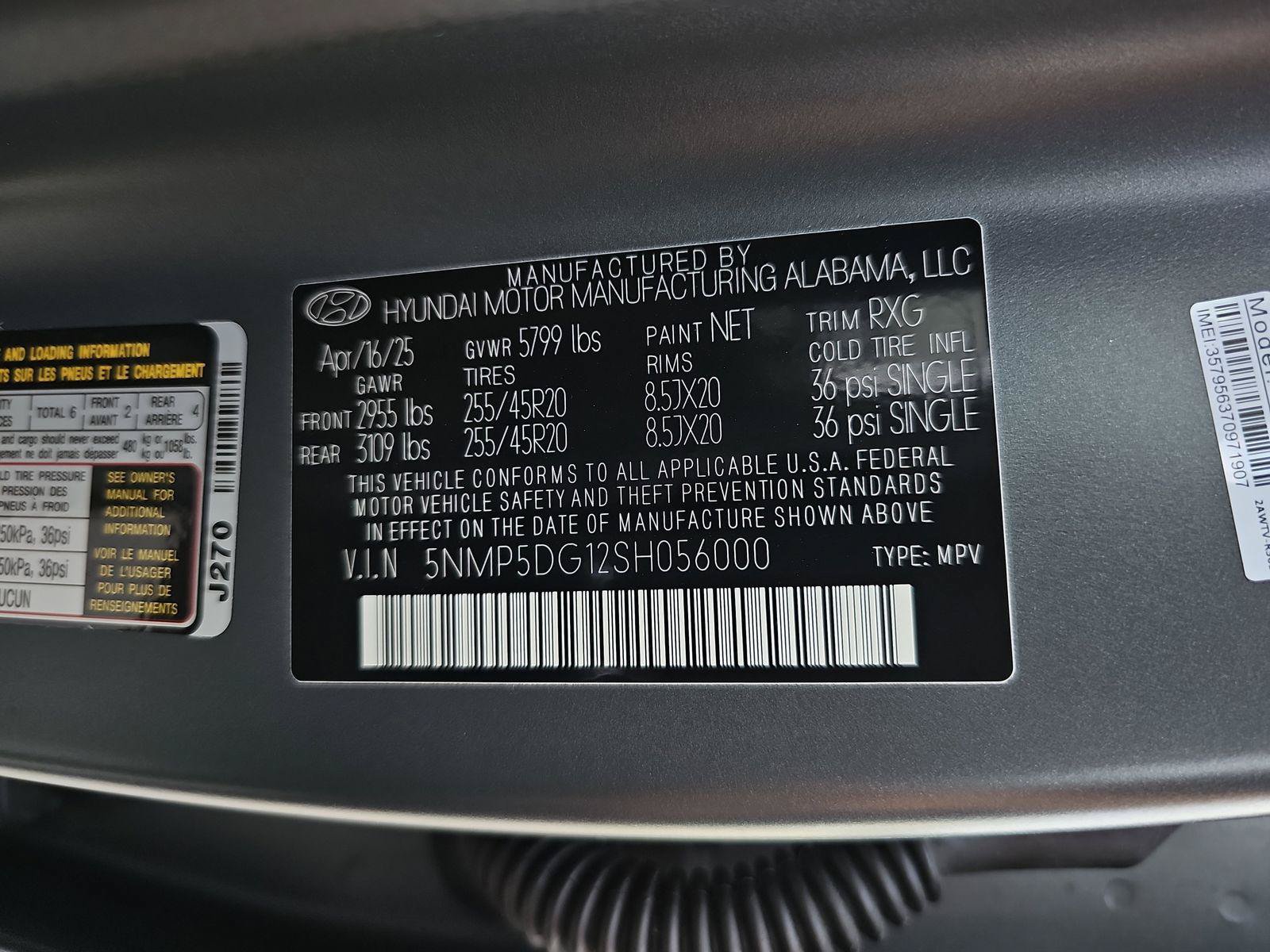 New 2025 Hyundai Santa Fe Calligraphy AWD/4WD image 39