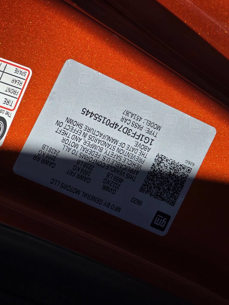 Certified 2023 Chevrolet Camaro LT RWD image 30