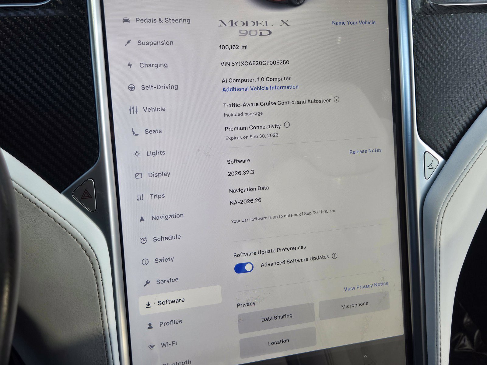 Used 2016 Tesla Model X 90D AWD/4WD image 24