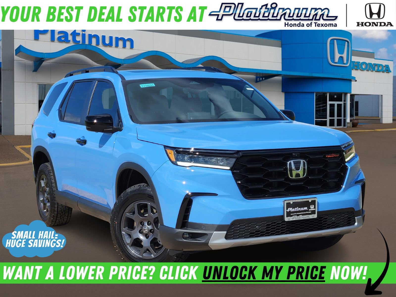 New 2025 Honda Pilot TrailSport image 1