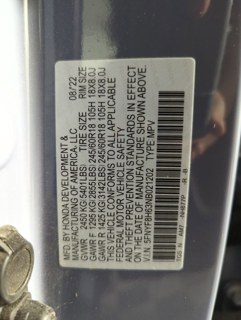 Certified 2022 Honda Passport TrailSport image 25