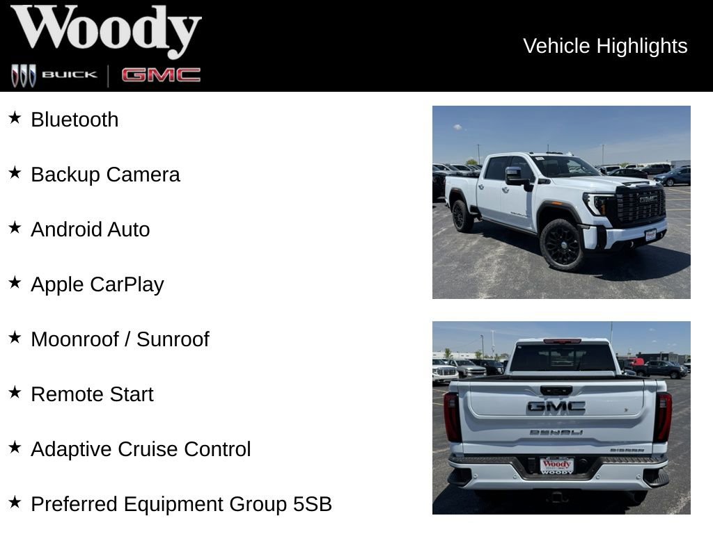 New 2026 GMC Sierra 2500 Denali Ultimate w/ Snow Plow Prep/Camper Package AWD/4WD image 3