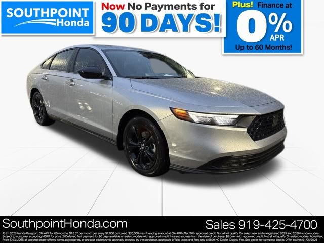 New 2025 Honda Accord SE image 1