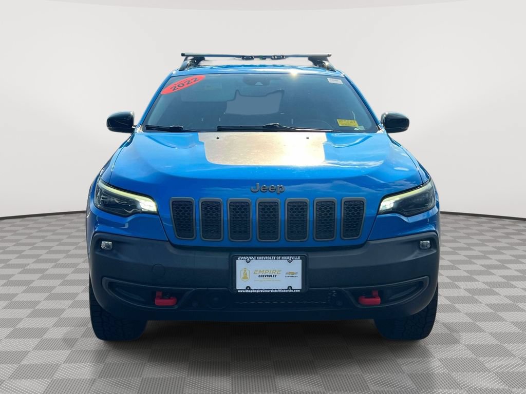 Used 2022 Jeep Cherokee Trailhawk w/ Premium Leather Package AWD/4WD image 2