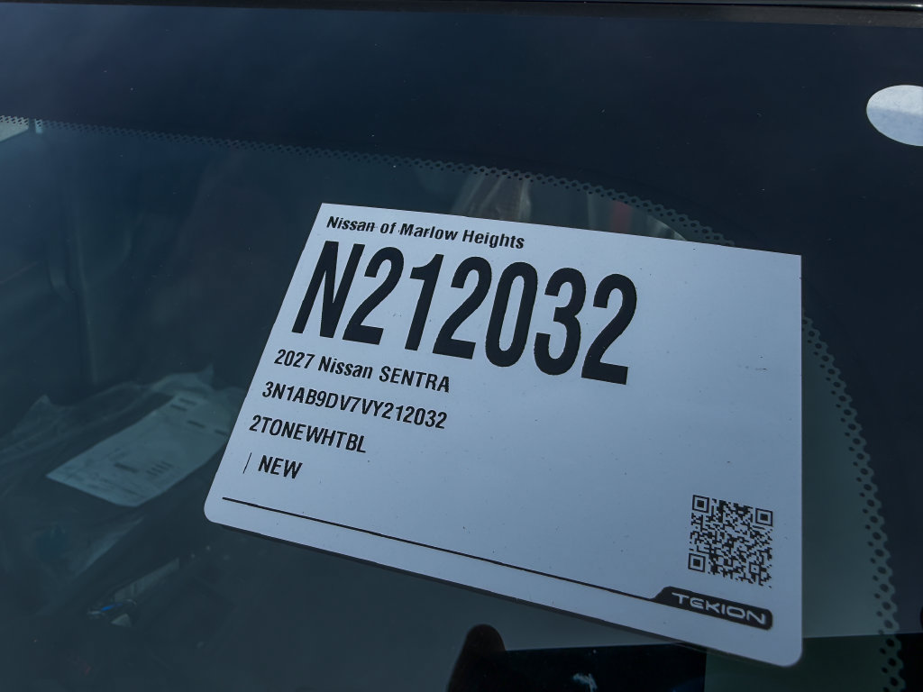 New 2027 Nissan Sentra SR w/ Floor Mat Package FWD image 30