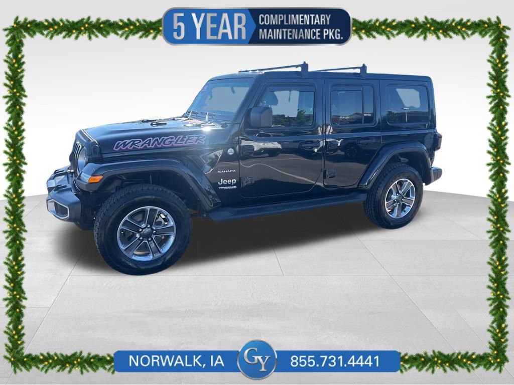 Used 2022 Jeep Wrangler Unlimited Sahara w/ LED Lighting Group