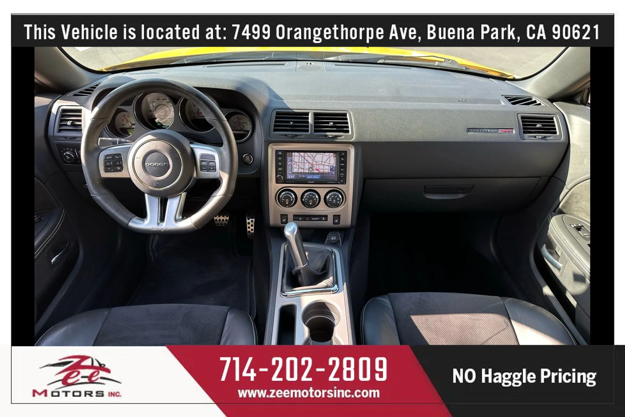 Used 2012 Dodge Challenger SRT8 Yellow Jacket w/ Premium Sound Group RWD image 16