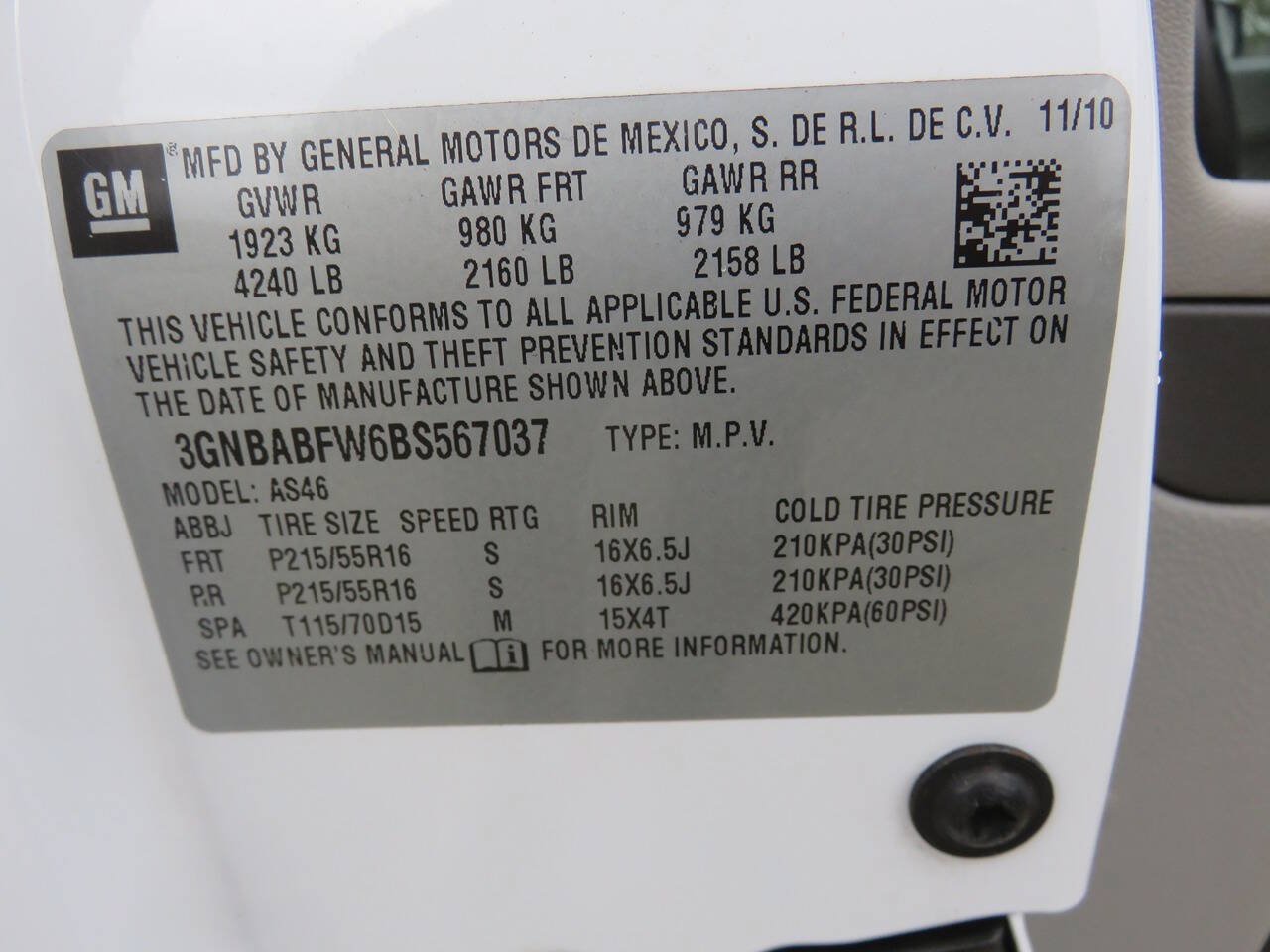 Used 2011 Chevrolet HHR LT FWD image 38