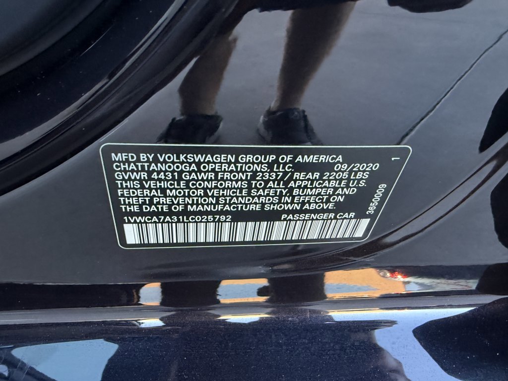 Used 2020 Volkswagen Passat 2.0T SEL image 42