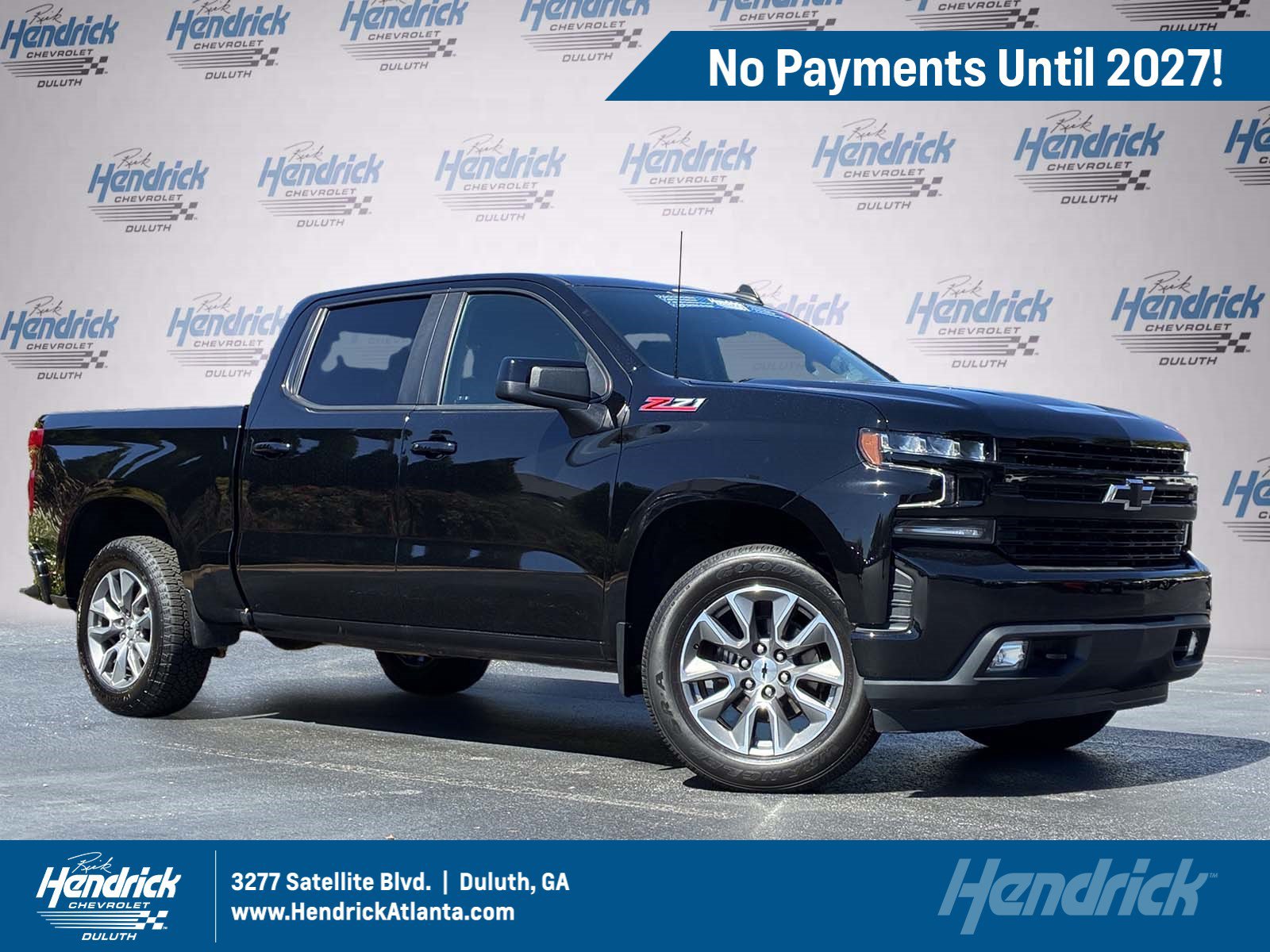 Used 2021 Chevrolet Silverado 1500 RST w/ LPO, Blackout Package AWD/4WD image 1