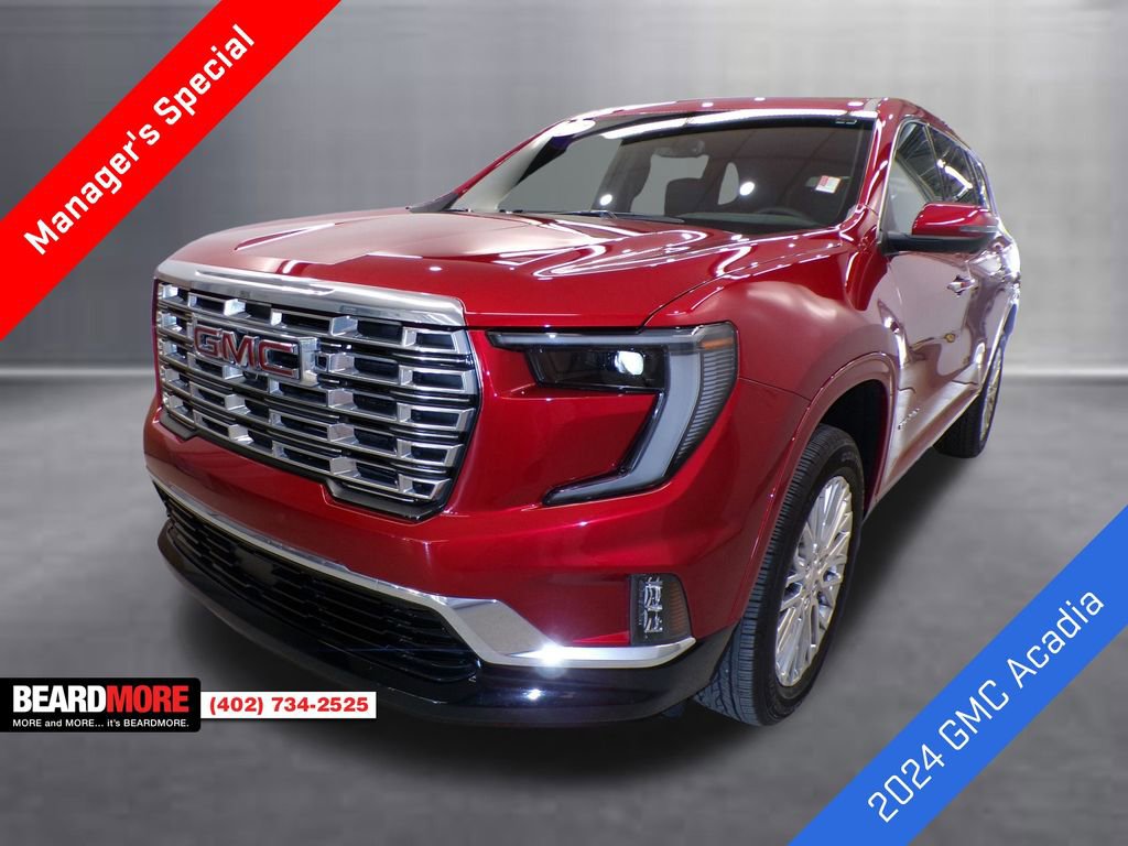 Used 2024 GMC Acadia Denali w/ LPO, Floor Liner Package