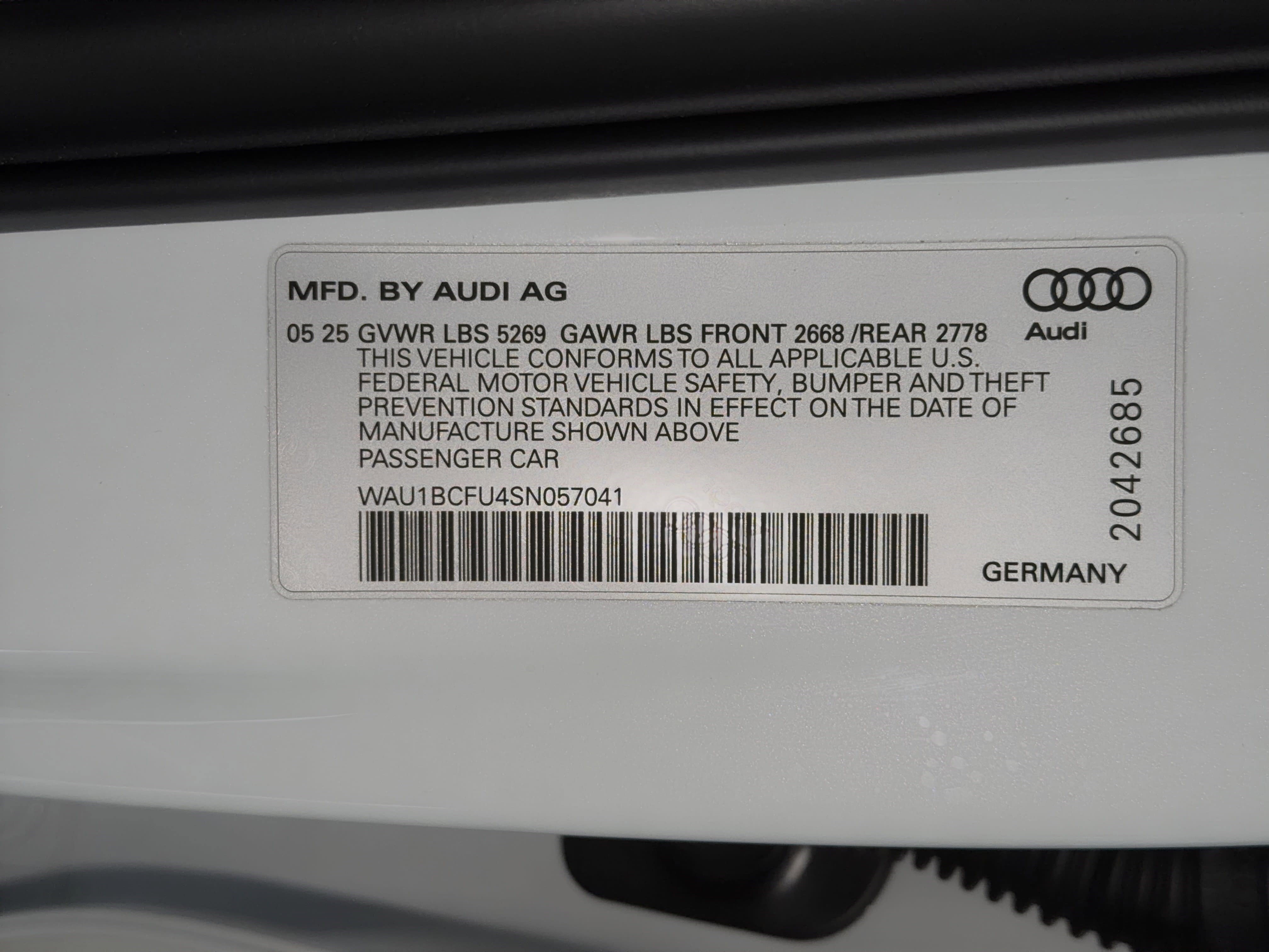 Certified 2025 Audi A5 2.0T Premium w/ Convenience Package image 27