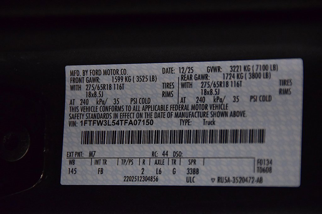 New 2026 Ford F150 XLT w/ Equipment Group 302A MID image 15