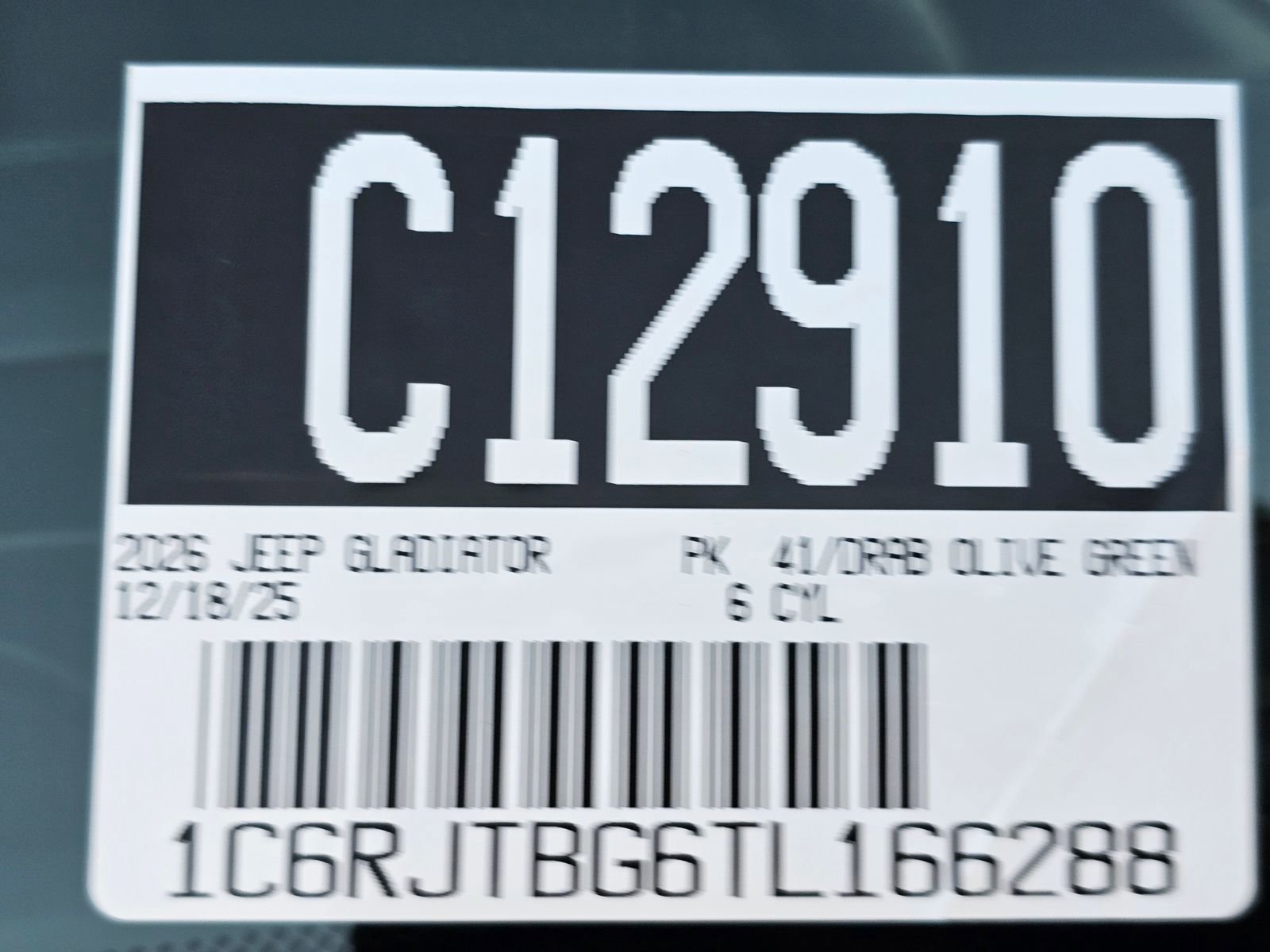 New 2026 Jeep Gladiator Rubicon w/ Steel Power Dome Hood Package image 10