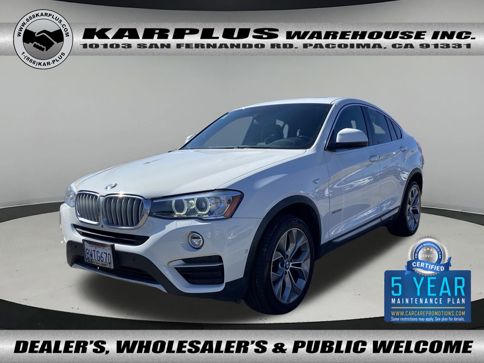 Used 2018 BMW X4 xDrive28i w/ Parking Assistance Package