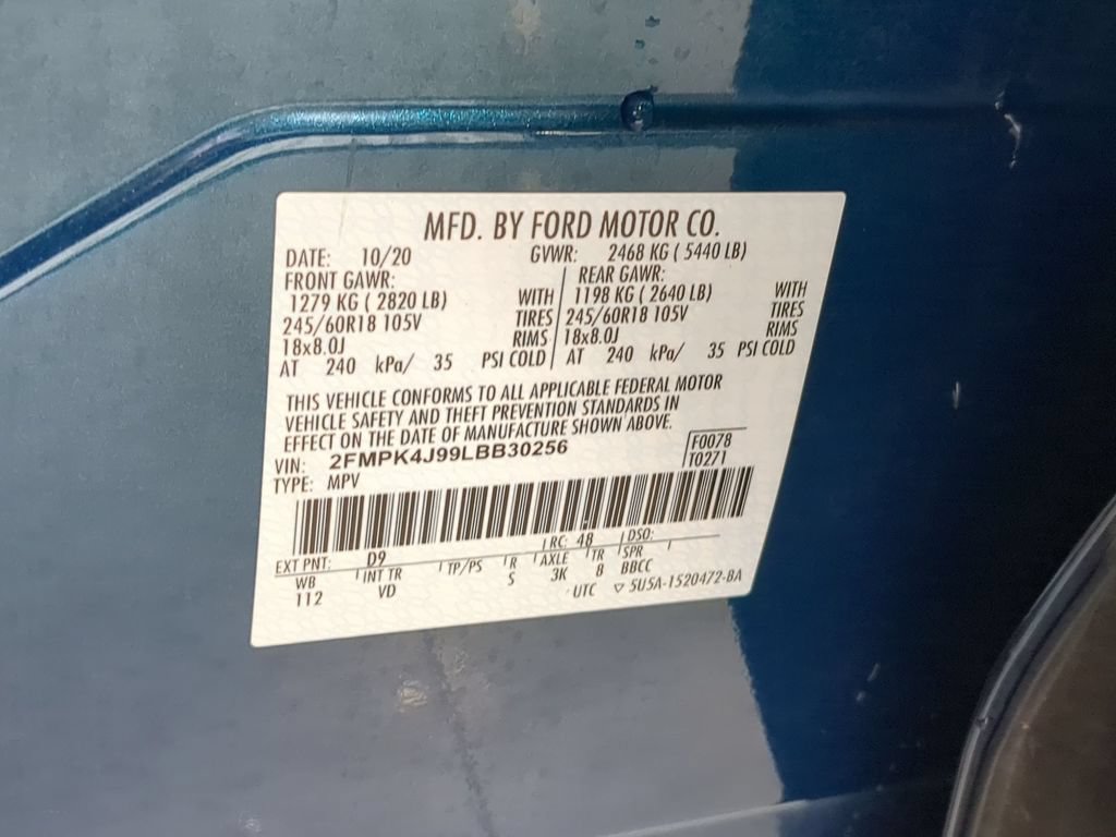 Used 2020 Ford Edge SEL w/ Convenience Package AWD/4WD image 40