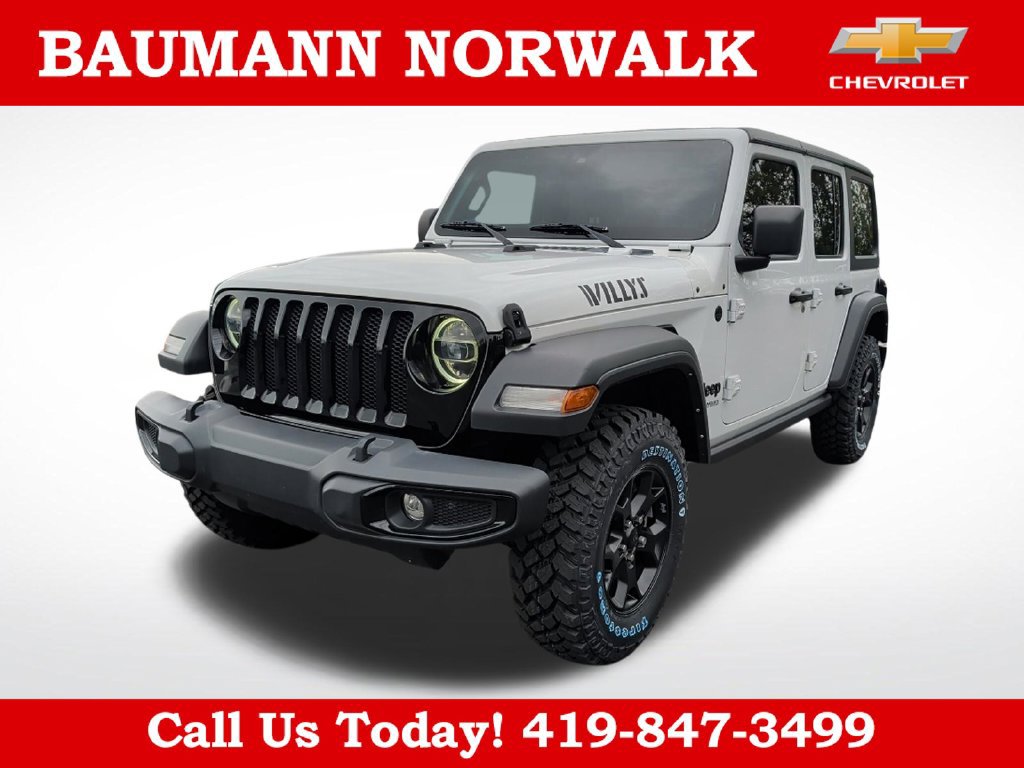 Used 2022 Jeep Wrangler Unlimited Sport AWD/4WD image 3