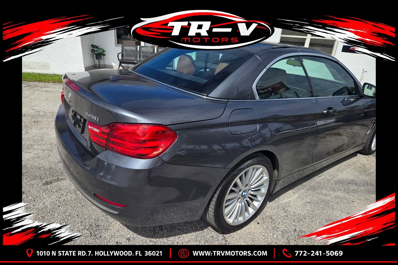 Used 2015 BMW 428i xDrive Convertible AWD/4WD image 3