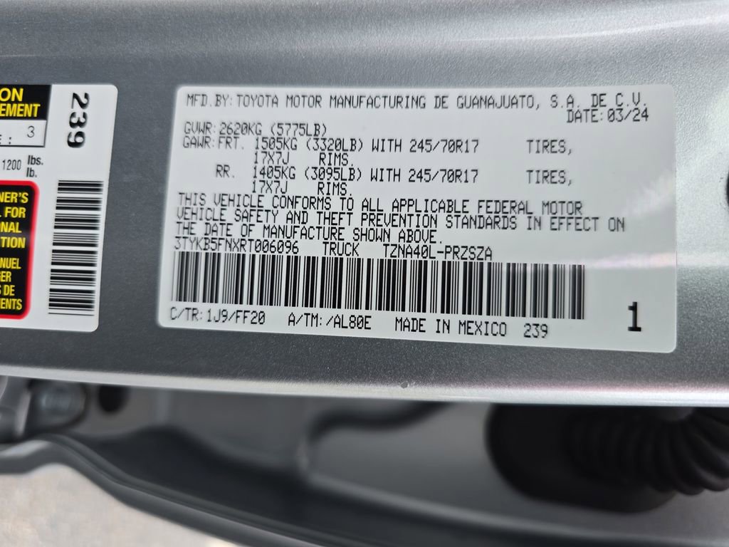 Used 2024 Toyota Tacoma 2WD Double Cab image 36