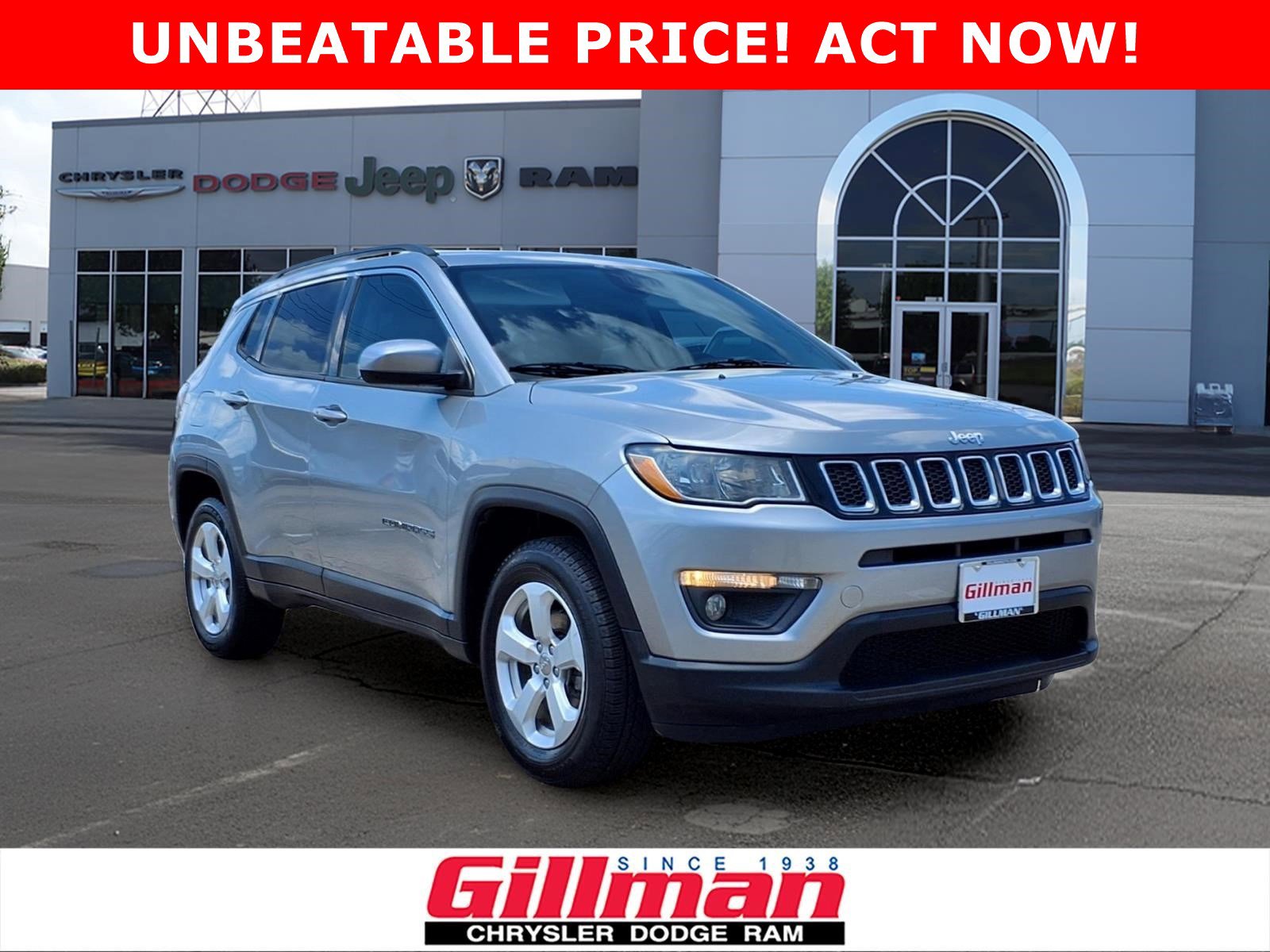 Used 2021 Jeep Compass Latitude w/ Convenience Group AWD/4WD image 1
