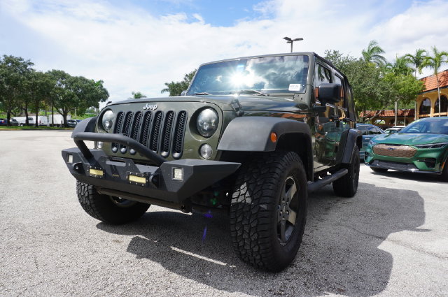 Used 2016 Jeep Wrangler Unlimited Sport w/ Quick Order Package 24S AWD/4WD image 15