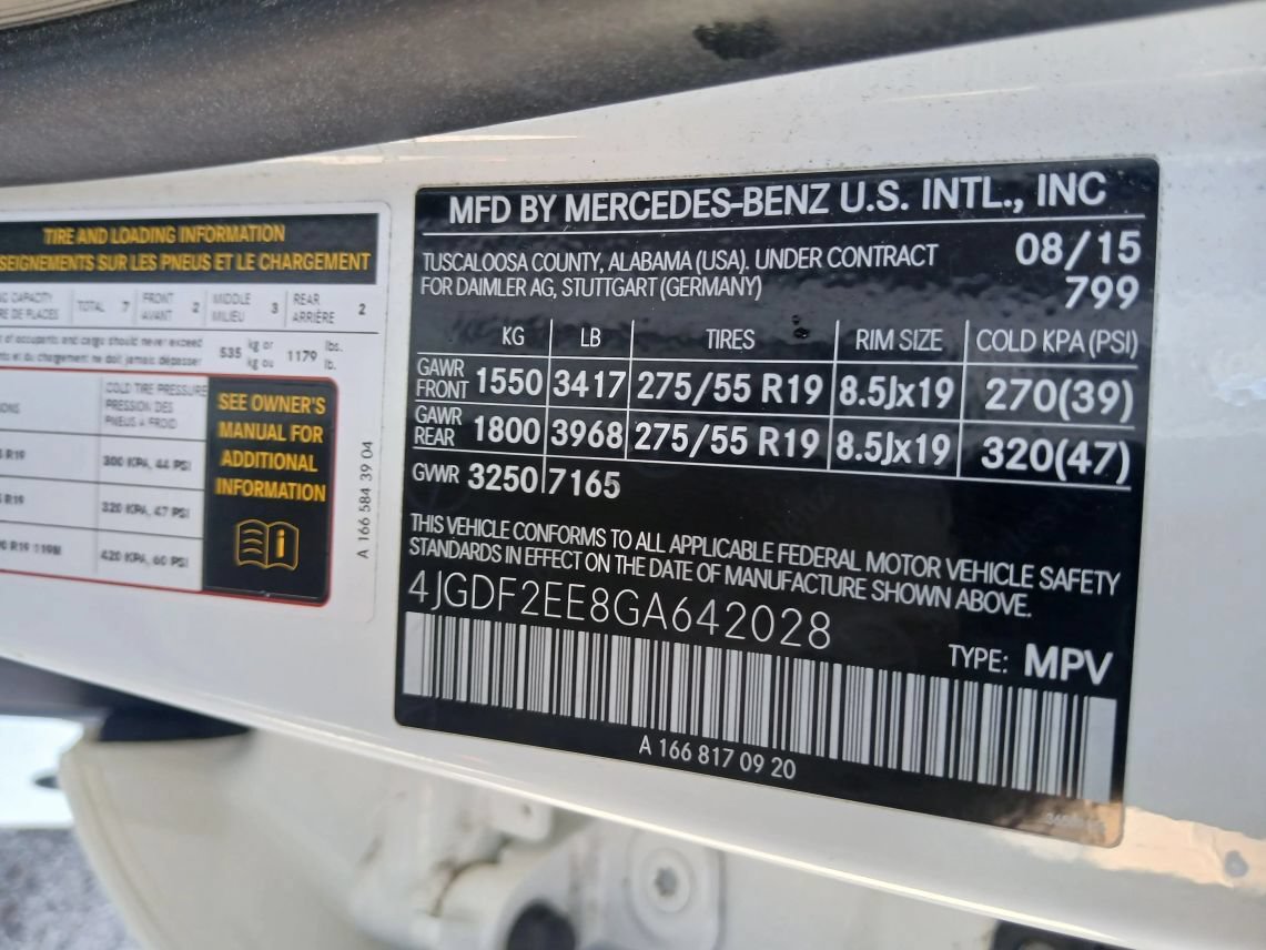 Used 2016 Mercedes-Benz GL 320 BlueTEC 4MATIC image 10