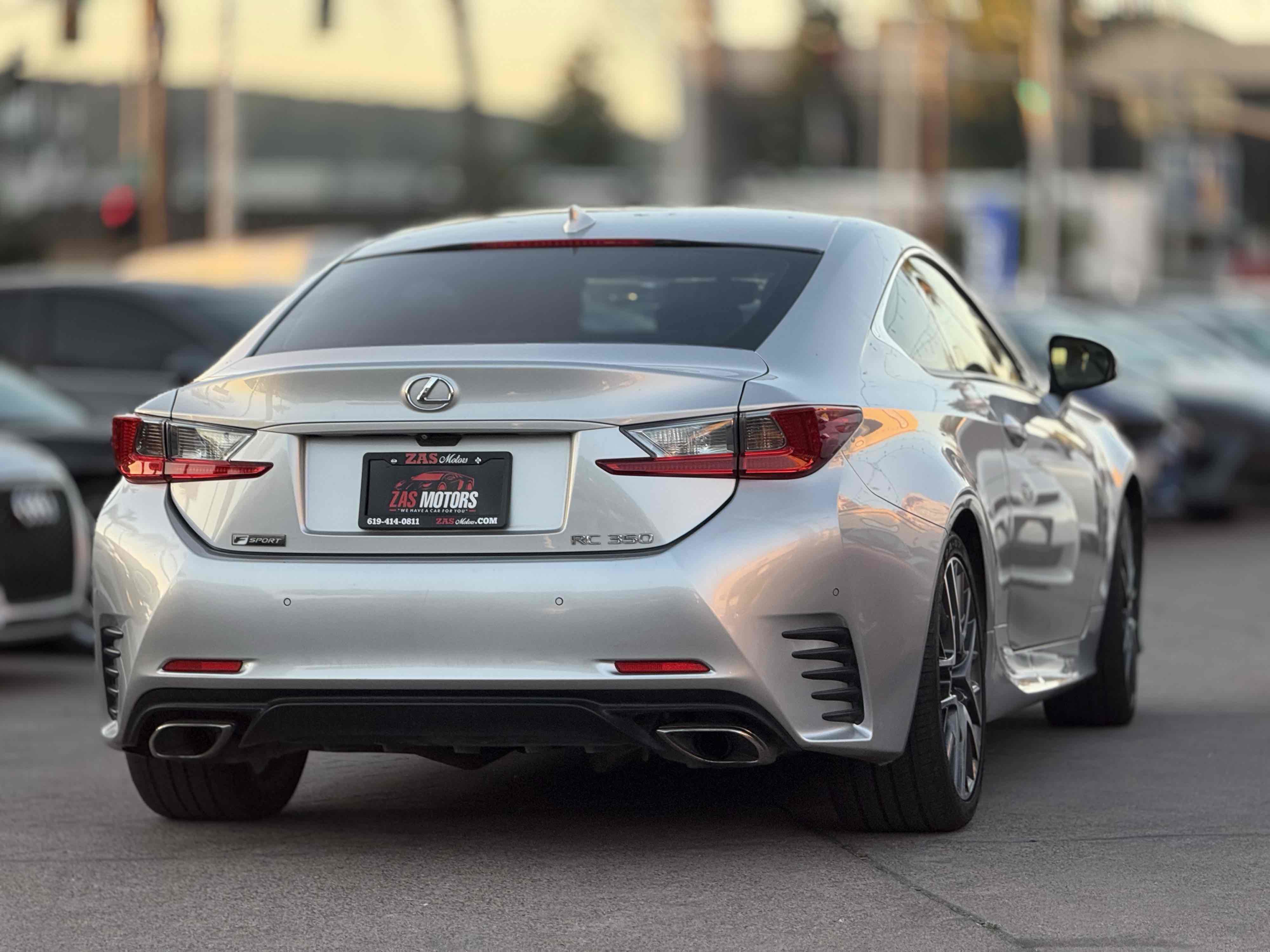 Used 2015 Lexus RC 350 w/ F Sport w/Summer Tires RWD image 7