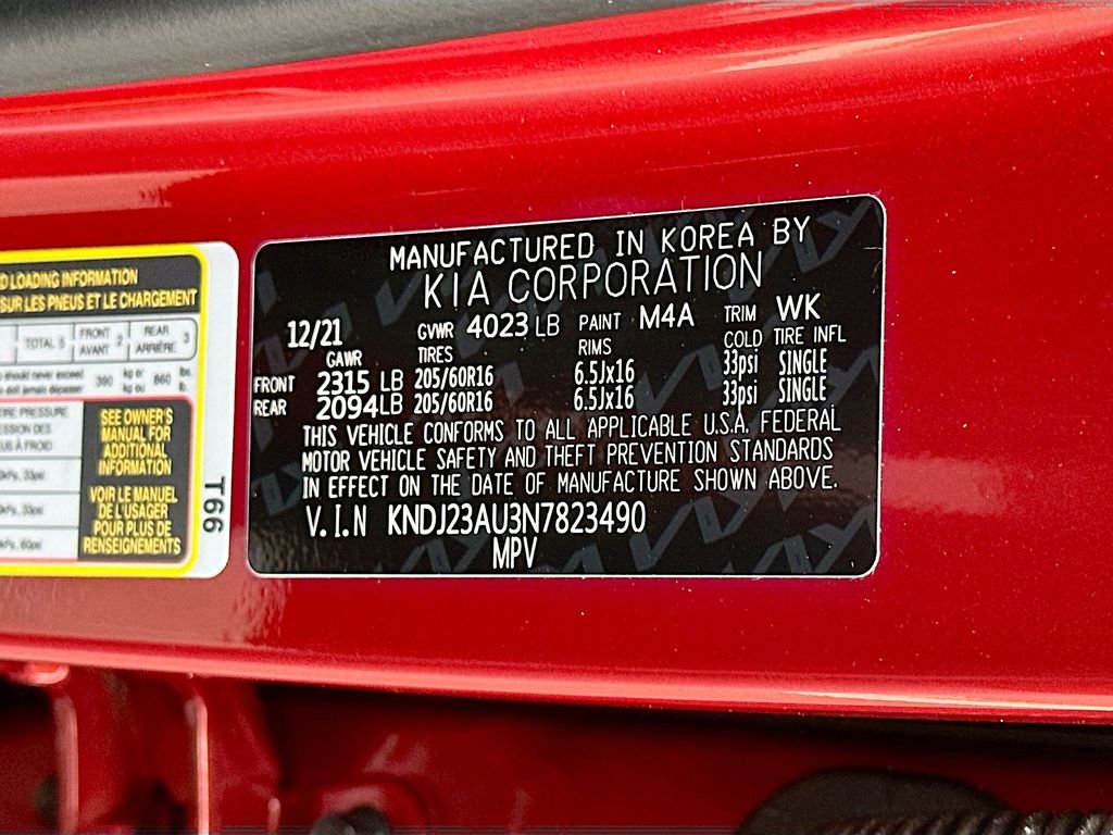 Certified 2022 Kia Soul LX image 29