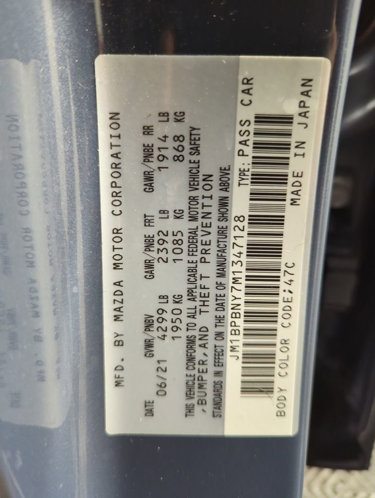 Used 2021 MAZDA MAZDA3 Hatchback w/Premium Plus Pkg image 24