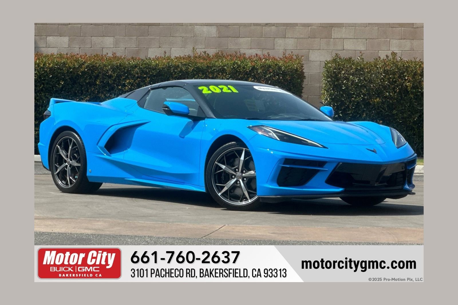 Used 2021 Chevrolet Corvette Stingray Premium Conv w/ Z51 Performance Package image 1