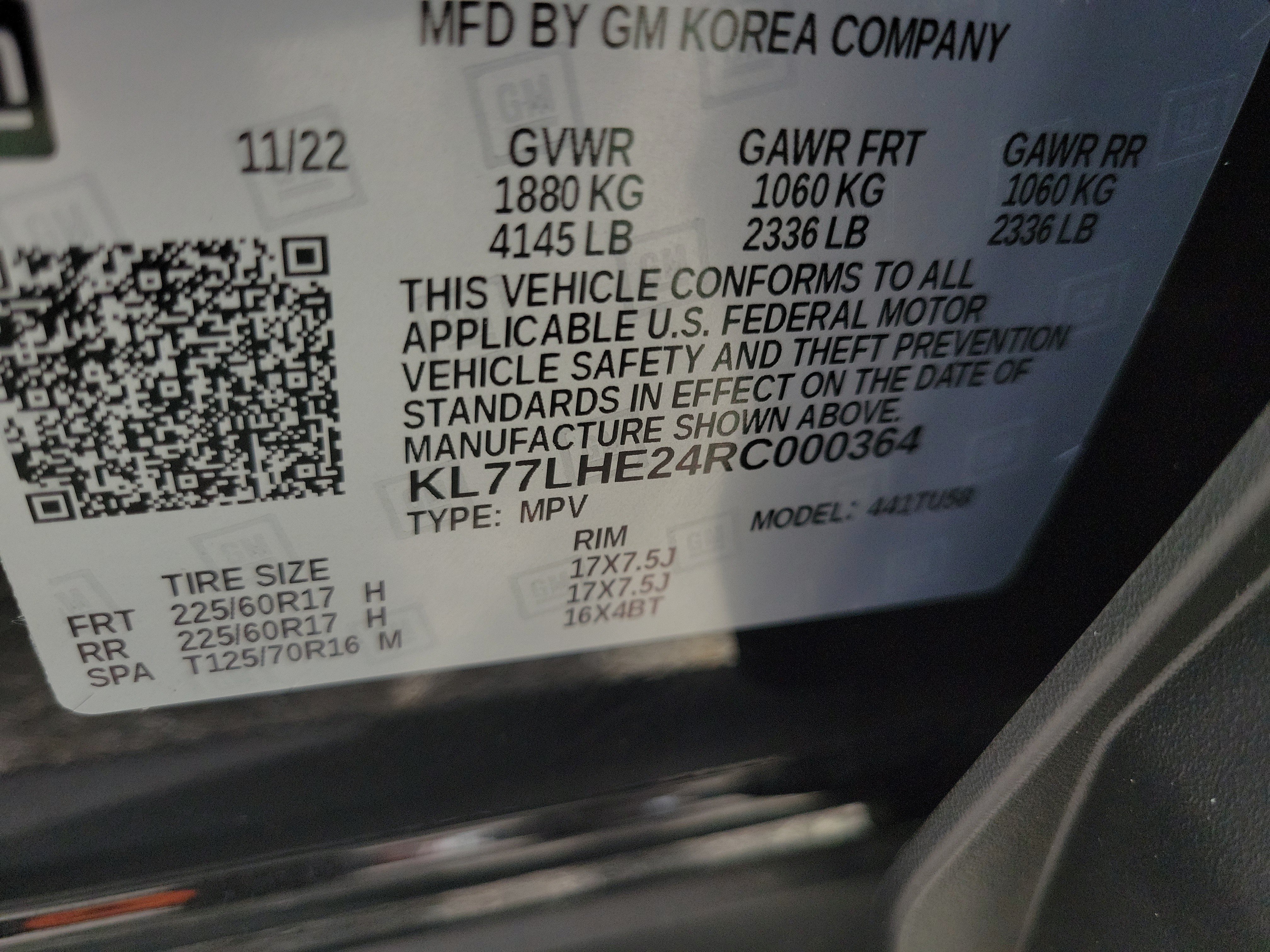 Certified 2024 Chevrolet Trax LT FWD image 32