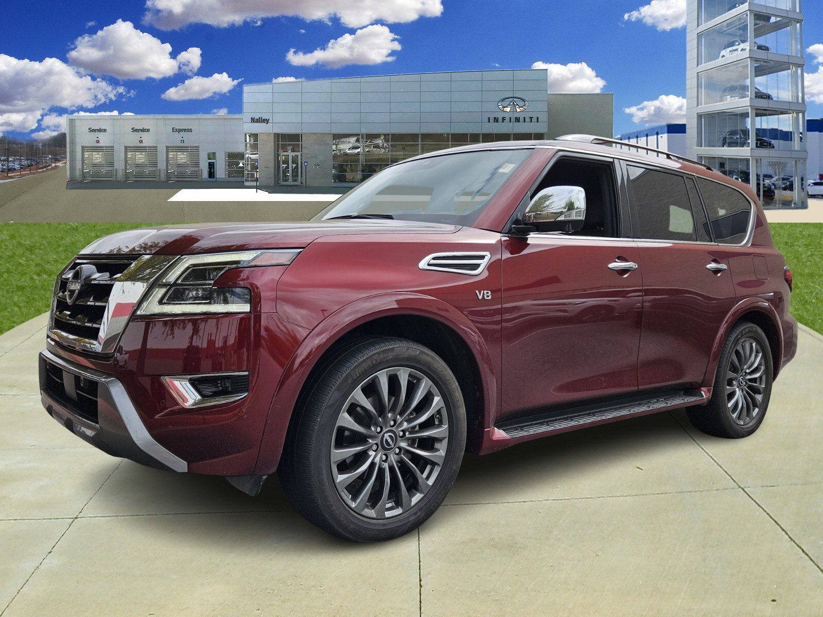 Used 2022 Nissan Armada Platinum w/ Captain's Chairs Package