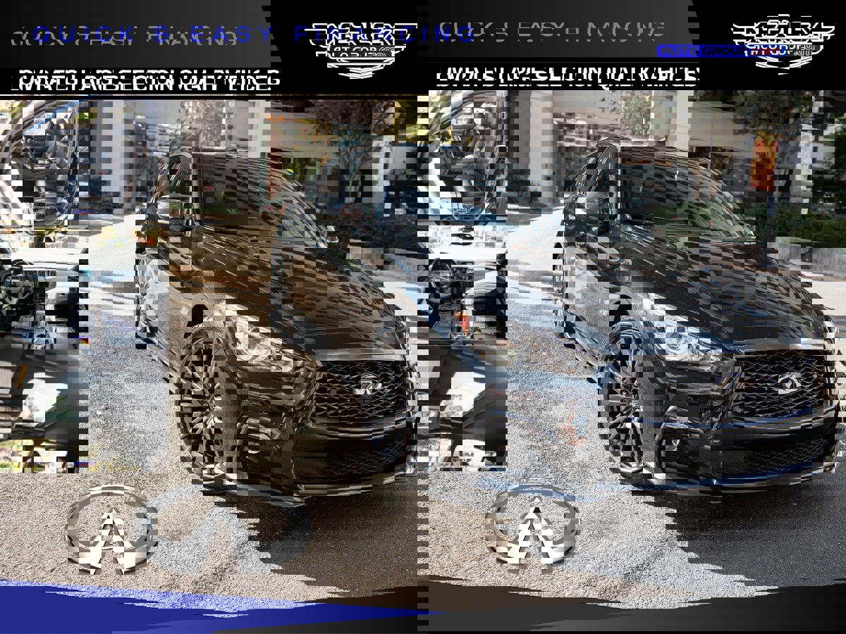 Used 2019 INFINITI Q50 Red Sport 400 w/ Proactive Package