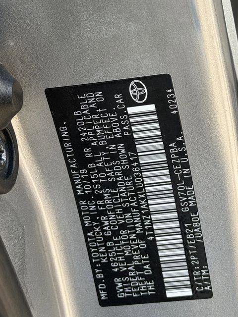 Certified 2020 Toyota Camry TRD FWD image 26