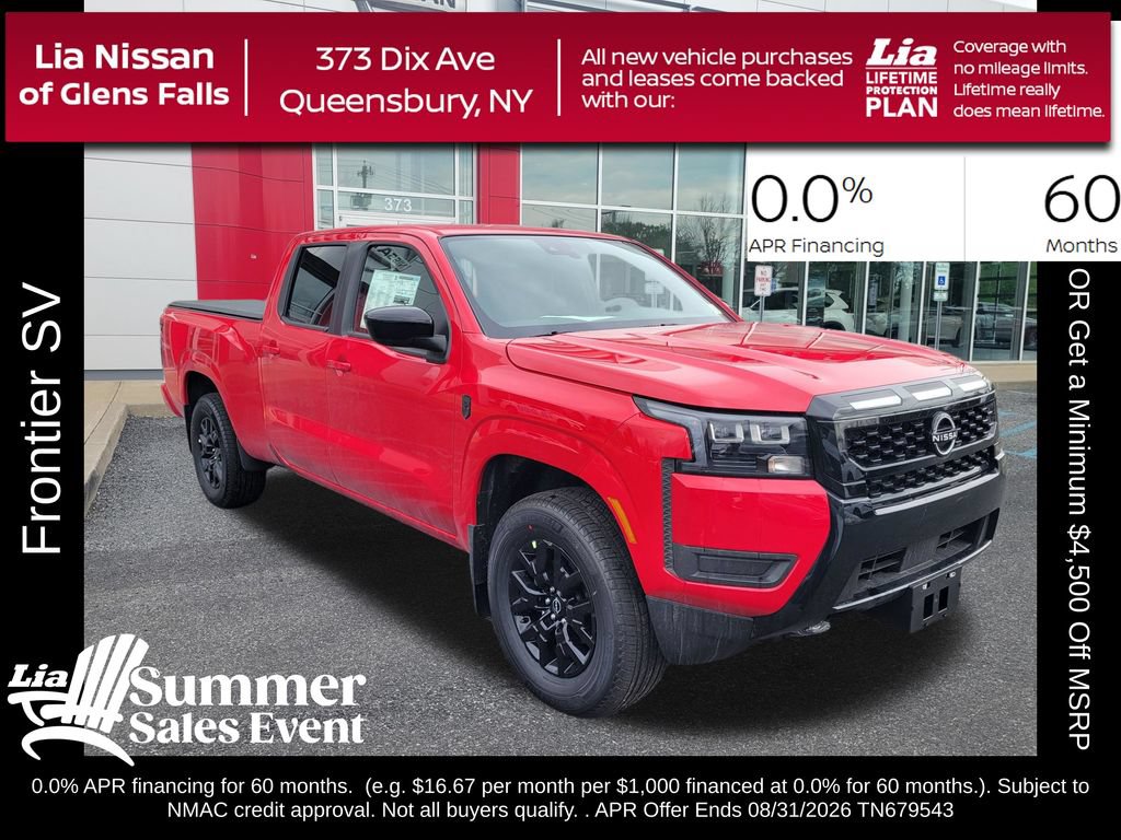 New 2026 Nissan Frontier SV w/ SV Convenience Package