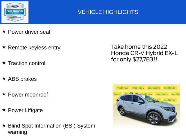 Used 2022 Honda CR-V EX-L image 17