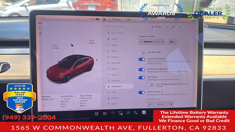 Used 2018 Tesla Model 3 Long Range RWD image 29